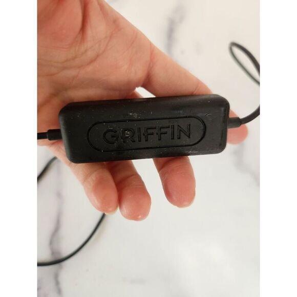 Griffin black connector for car to music device ipod adapter - Picture 3 of 5